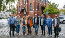 Offizialalt Vechta / Johannes Hörnemann Foto vor der Friedenskirche